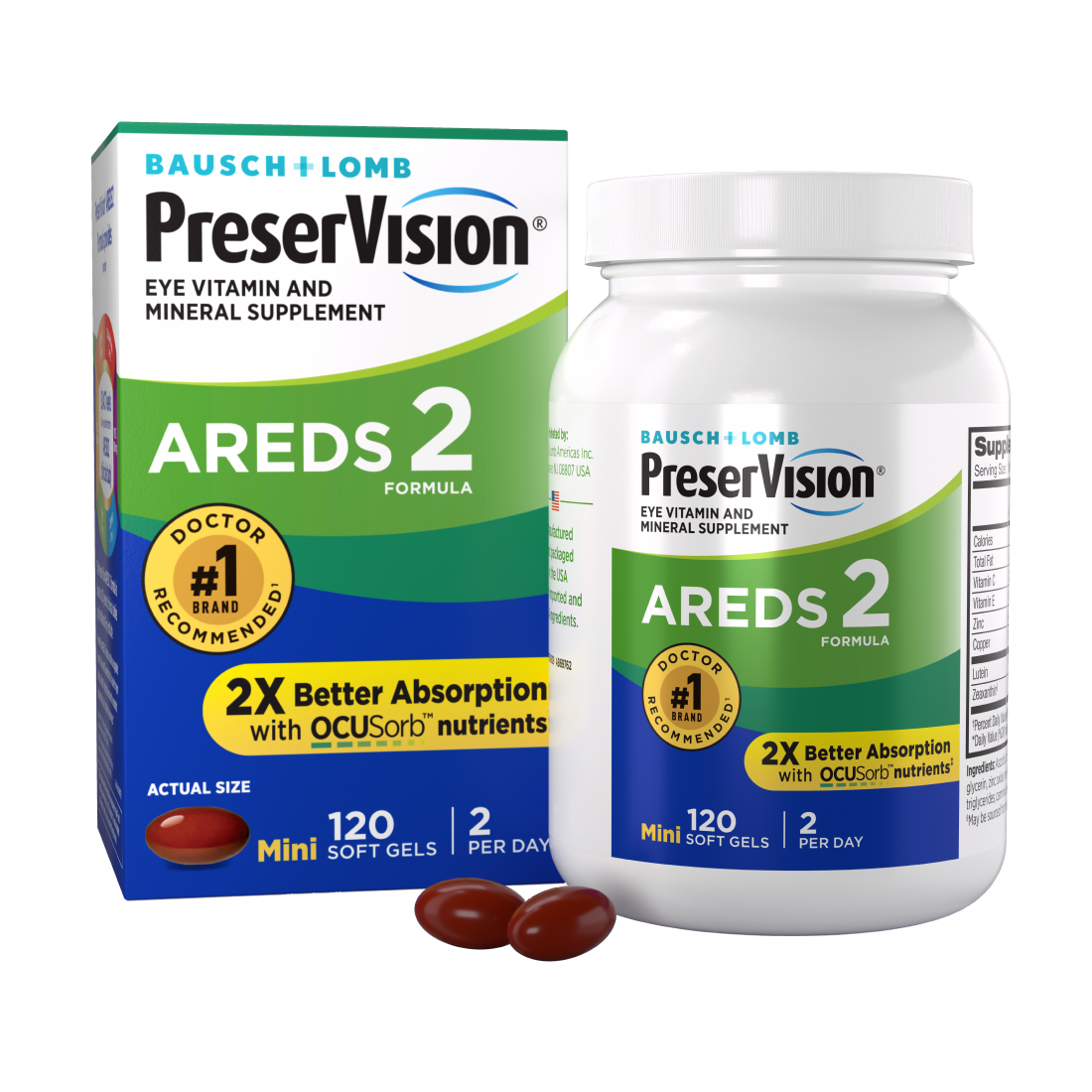 PreserVision® AREDS 2 Formula MiniGels (2PCS)